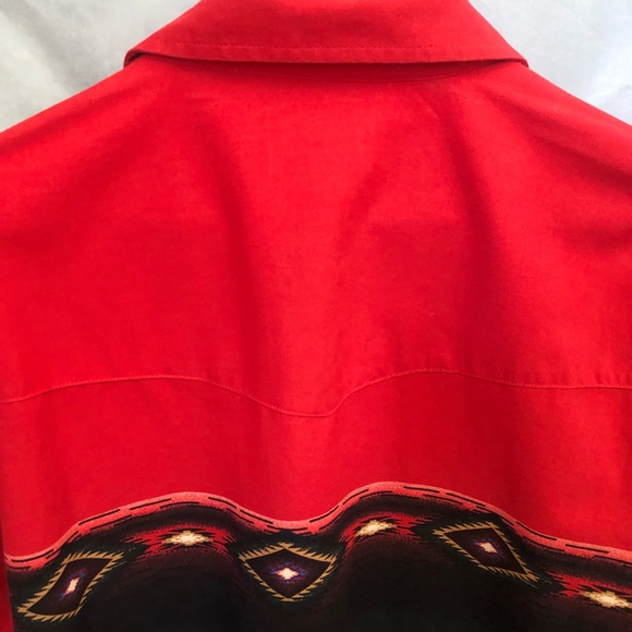 Men’s Wrangler Western Snap Shirt - Picture 3 of 5